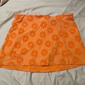 Aerie pool cover up skort skirt